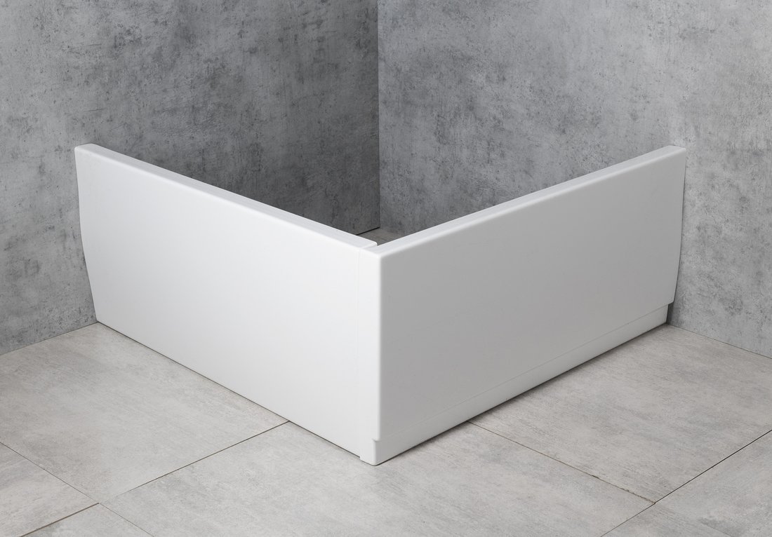 Polysan VISLA panel rohový, 80x80x36cm, pravý, rohový panel v rohu