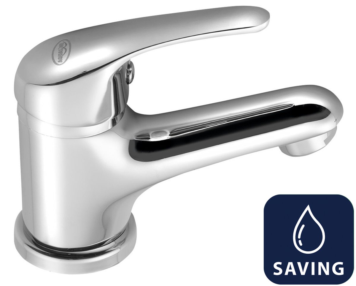 Aqualine AQUALINE 35 stojánková umyvadlová baterie, ECO kartuše, chrom