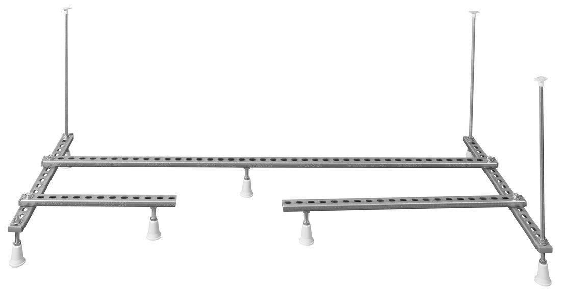 Polysan Nosná konstrukce pro asymetrickou vanu 185x80cm, L/R