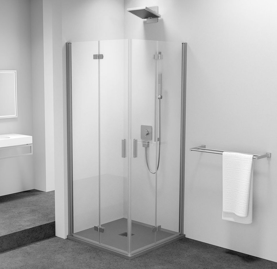 Polysan ZOOM obdélníkový sprchový kout 700x800mm, rohový vstup