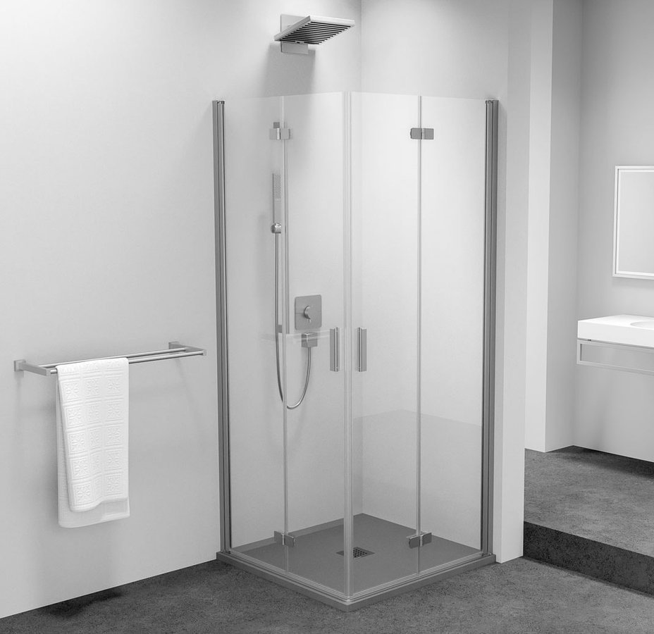 Polysan ZOOM obdélníkový sprchový kout 700x800mm, rohový vstup