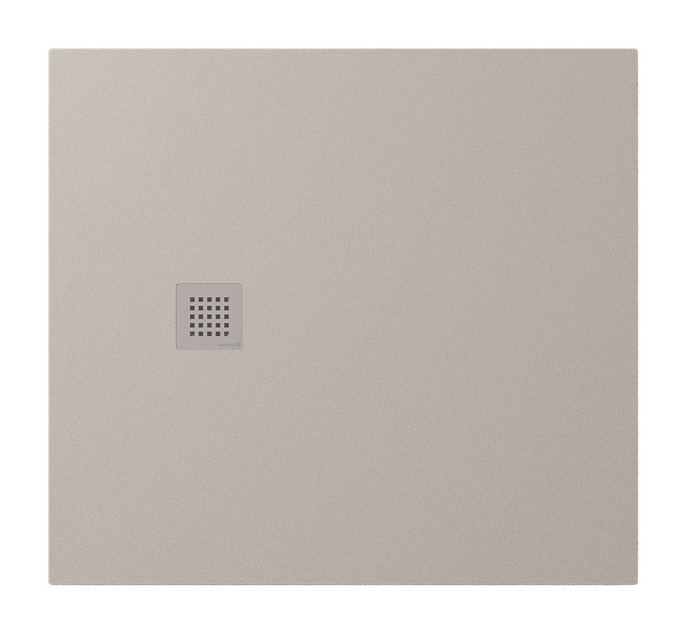 Polysan TRENECA vanička z litého mramoru s možností úpravy rozměru, 110x100cm, béžová mat