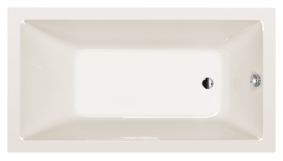Polysan NOEMI obdélníková vana 160x80x39cm, ivory