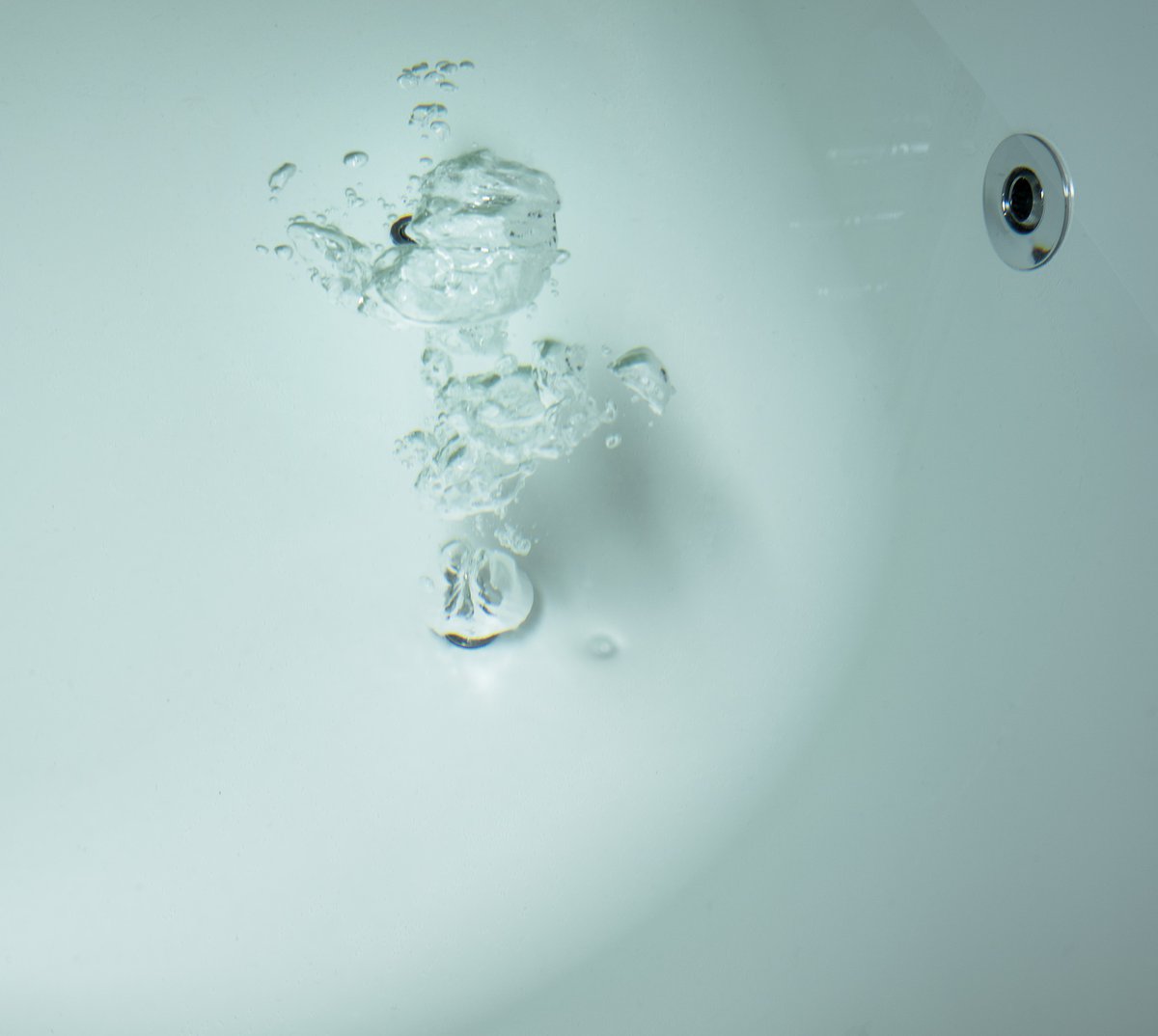 Polysan LILY hydromasážní vana, 120x70x39cm, Highline Hydro-Air, chrom, detail vzduchových trysek