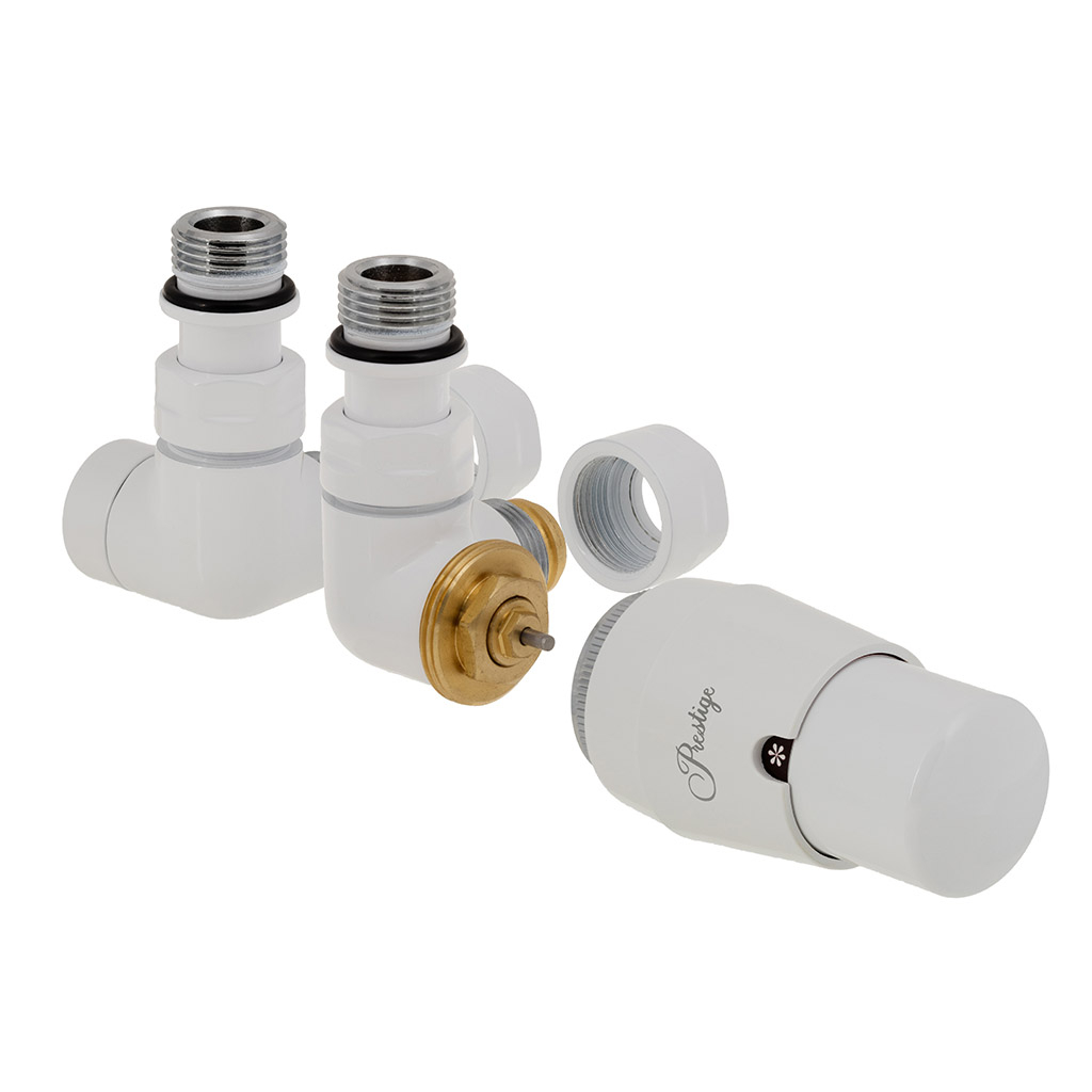 Hydronix základní připojovací sada VISION ventilů termostatická, středová, rohová