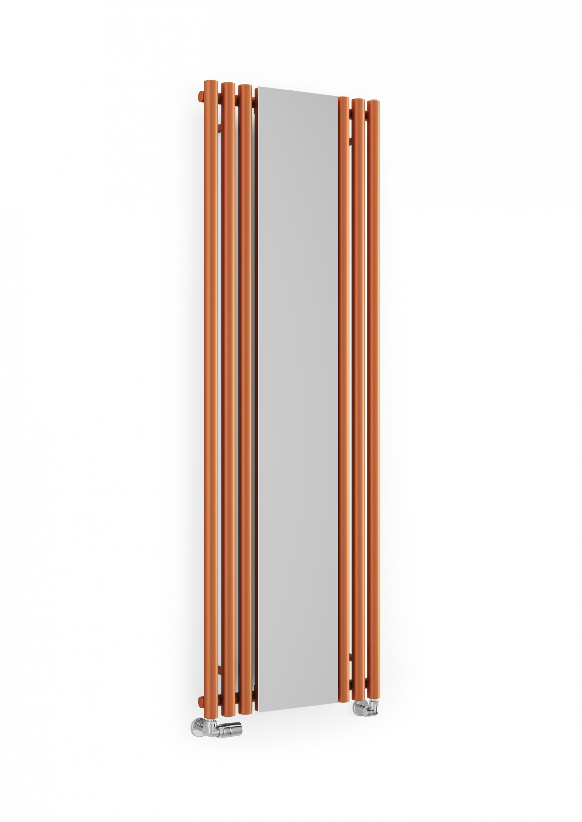 Terma Rolo Mirror designový koupelnový radiátor, celkový pohled