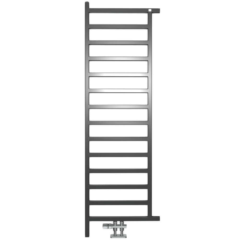 Terma Simple DW designový koupelnový radiátor do prostoru, celkový pohled