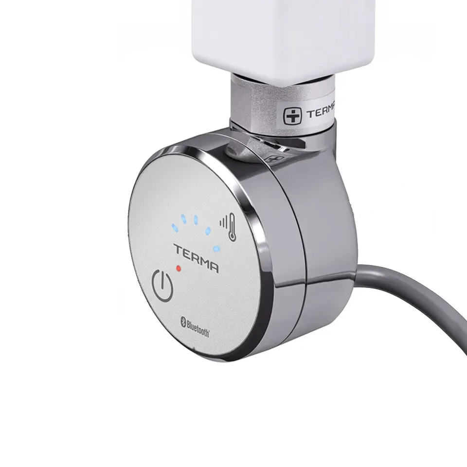 Terma MOA BLUE topná tyč s termostatem a bluetooth, barva chrom