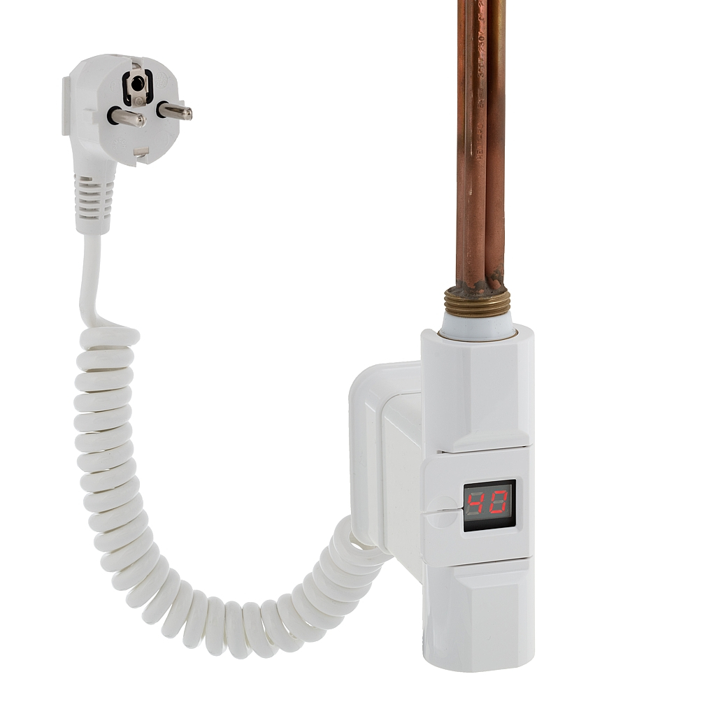 Hydronix Home Plus Eco BASIC topná tyč, barva bílá s kabelem se zástrčkou