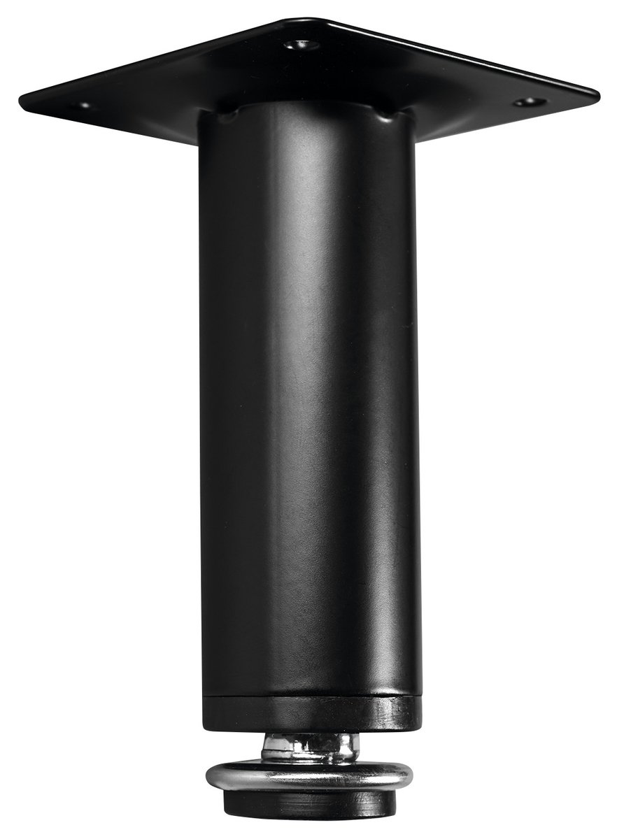 Aqualine KERAMIA FRESH výškově stavitelná nožička, výška 100-110mm, černá mat