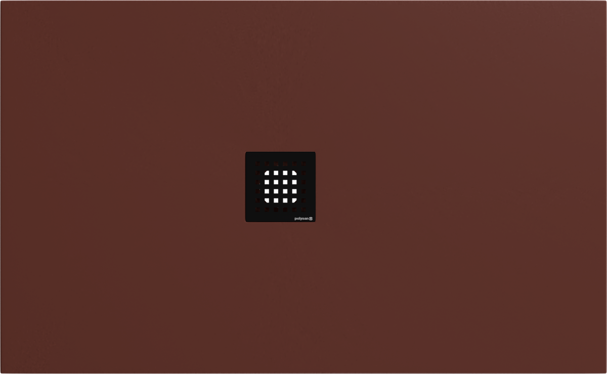 Polysan FLEXIA vanička z litého mramoru s možností úpravy rozměru, 130x80cm, hnědá mat
