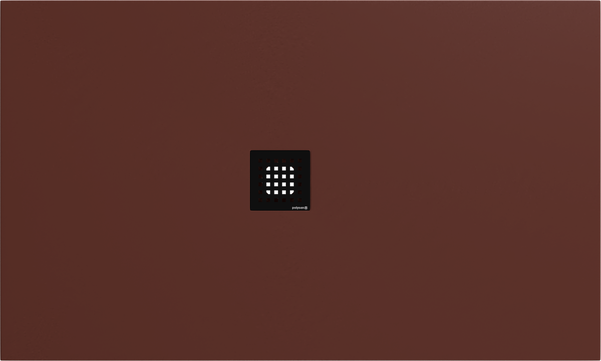 Polysan FLEXIA vanička z litého mramoru s možností úpravy rozměru, 150x90cm, hnědá mat