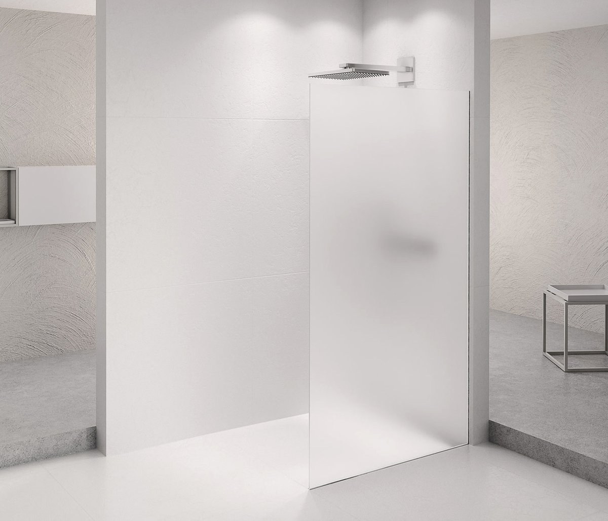 Polysan ARCHITEX CHROM sprchová zástěna 762mm, matné sklo