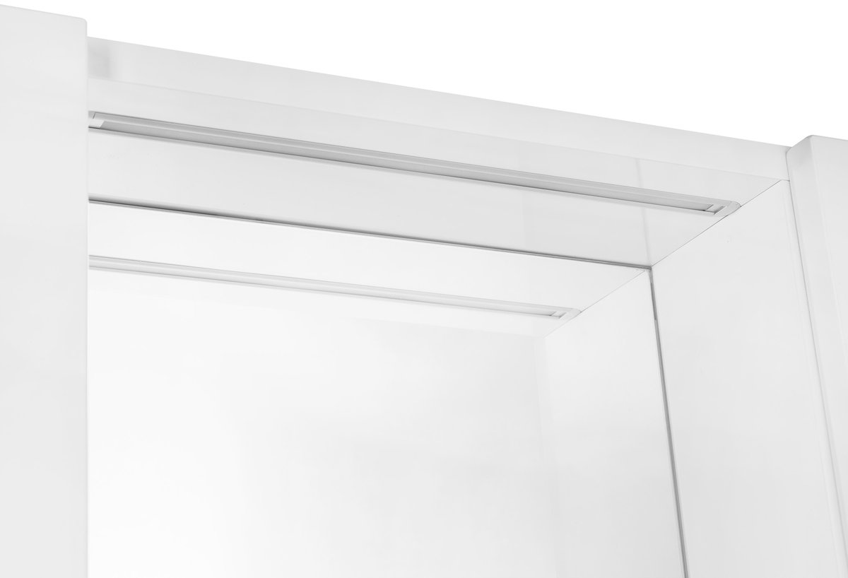 Aqualine ZOJA/KERAMIA FRESH STRIP galerka s LED osvětlením, 70x60x14cm, bílá, detail osvětlení