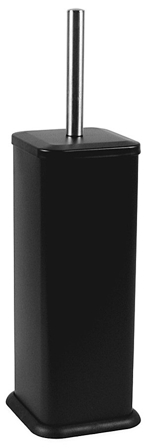 Aqualine SIMPLE LINE WC štětka hranatá, černá mat