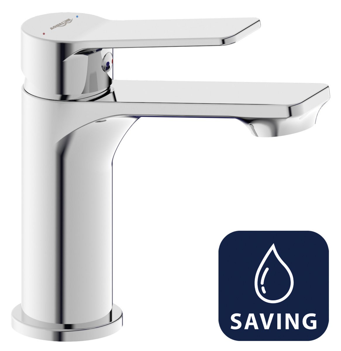Aqualine SINTRA ECO 3,8 l/min,stojánková umyvadlová baterie, chrom