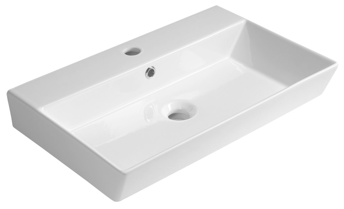 Aqualine ORION keramické umyvadlo 59x38,6cm, bílá