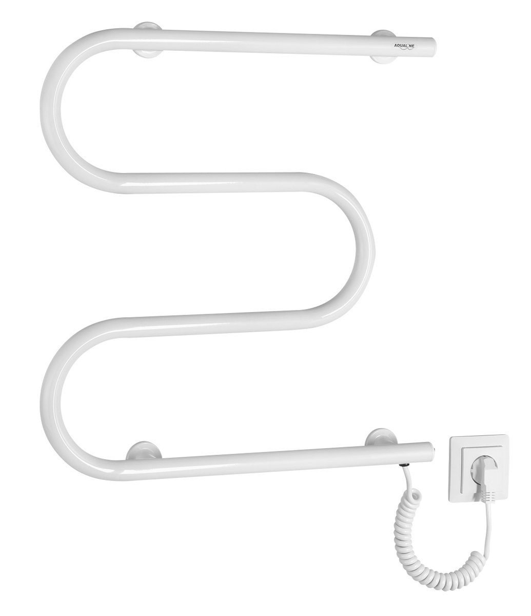 Aqualine VIPE elektrický sušák ručníků, 500x500mm, 59W, bílý