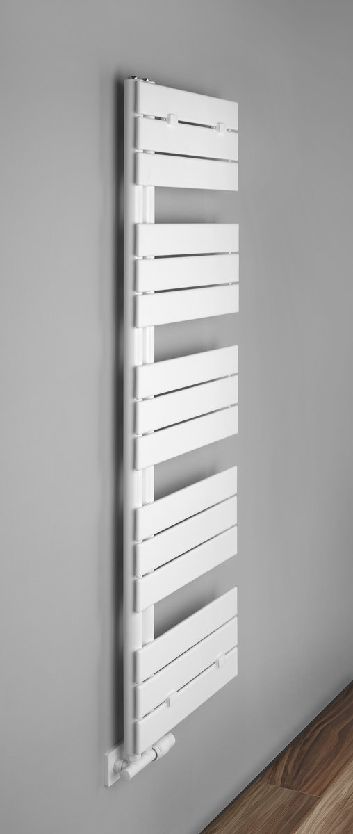 Aqualine MYTHOS otopné těleso 500x1430mm, bílá, na stěně nad podlahou