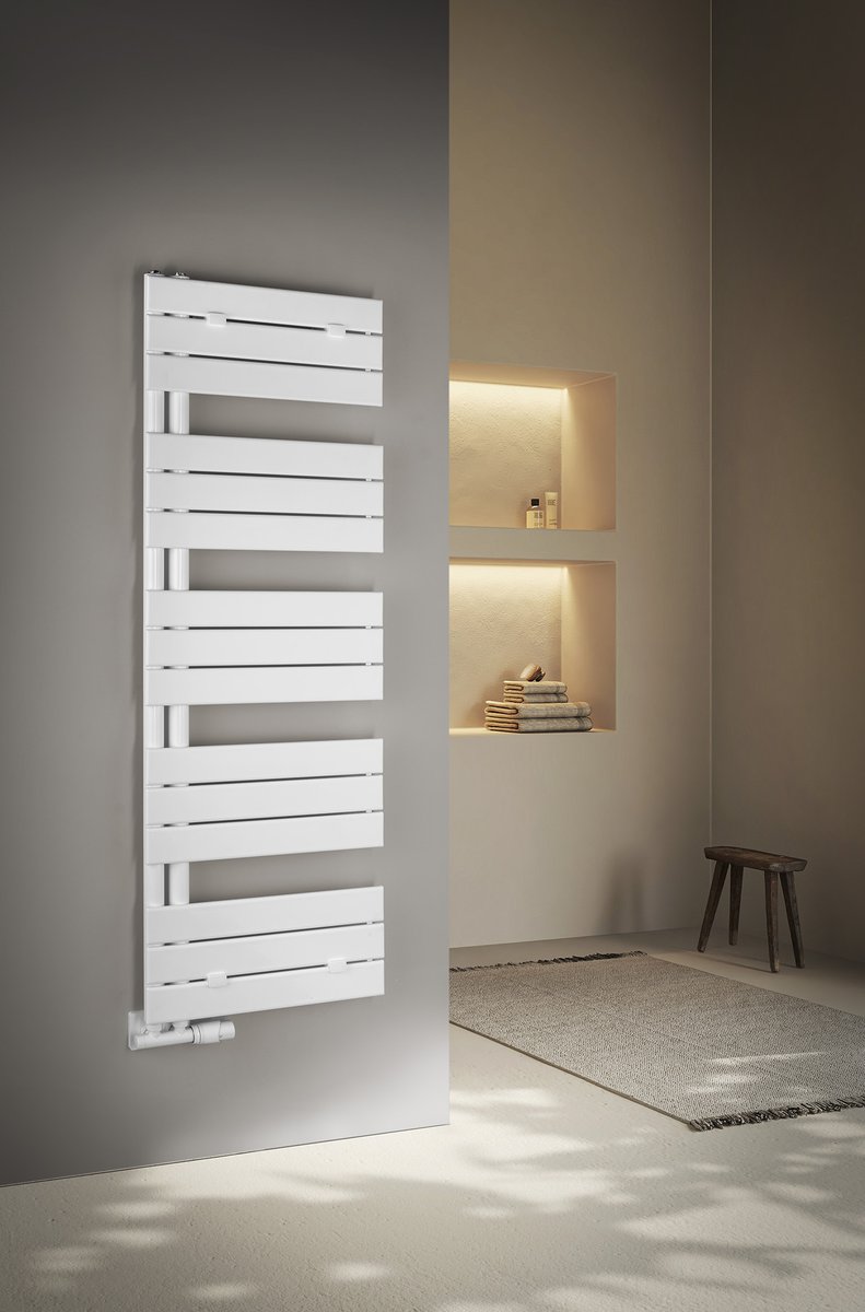 Aqualine MYTHOS otopné těleso 500x1430mm, bílá, v koupelně
