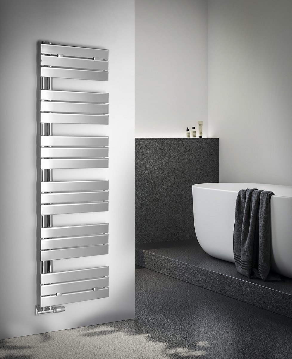 Aqualine MYTHOS otopné těleso 500x1730mm, chrom, v koupelně