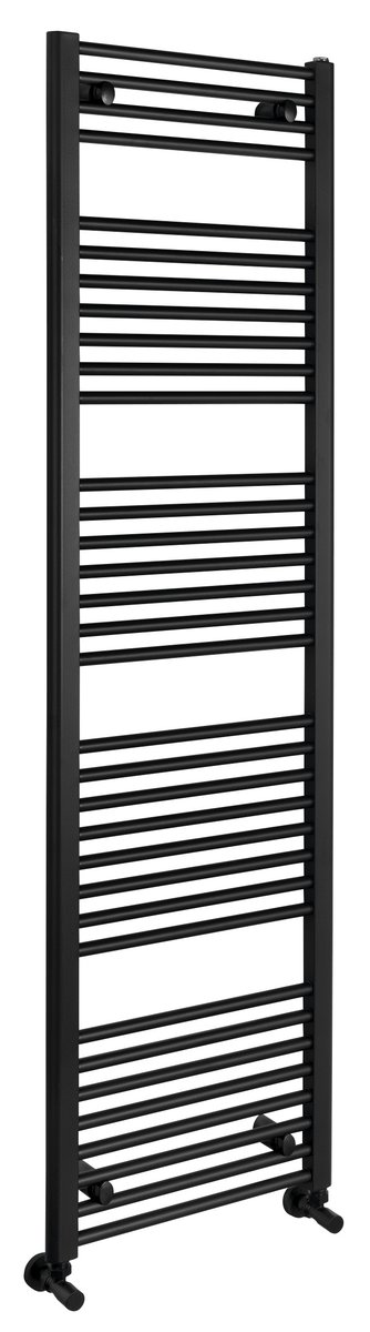 Aqualine DIRECT otopné těleso s bočním připojením 450x1680mm, černá mat