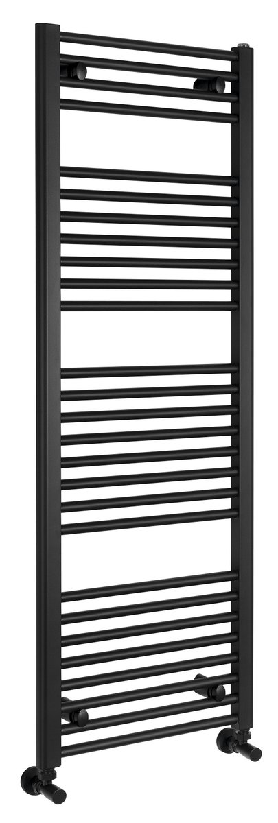 Aqualine DIRECT otopné těleso s bočním připojením 450x1320mm, černá mat