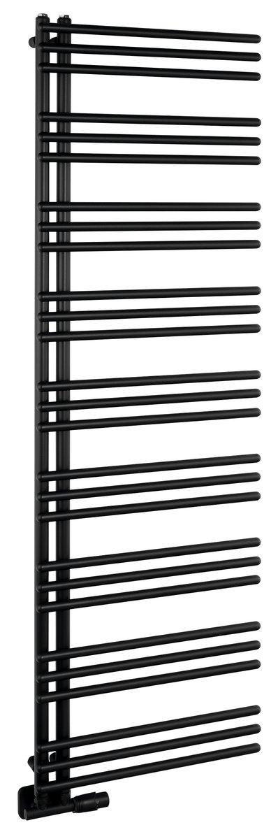 Aqualine POSEIDON otopné těleso 550x1740mm, černá mat