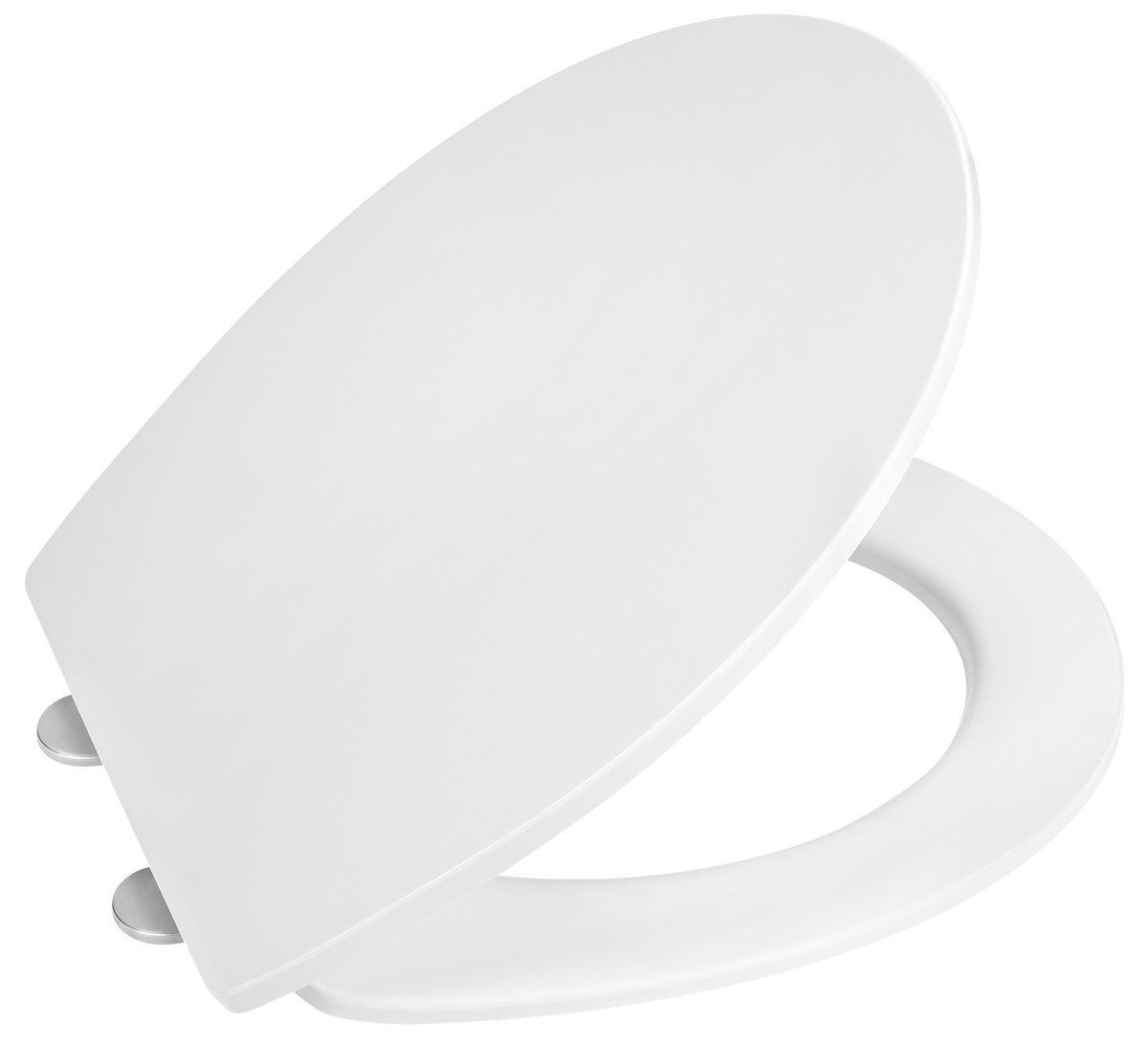 Aqualine JOAN WC sedátko, SLIM, Soft Close, Easy Take, bílá