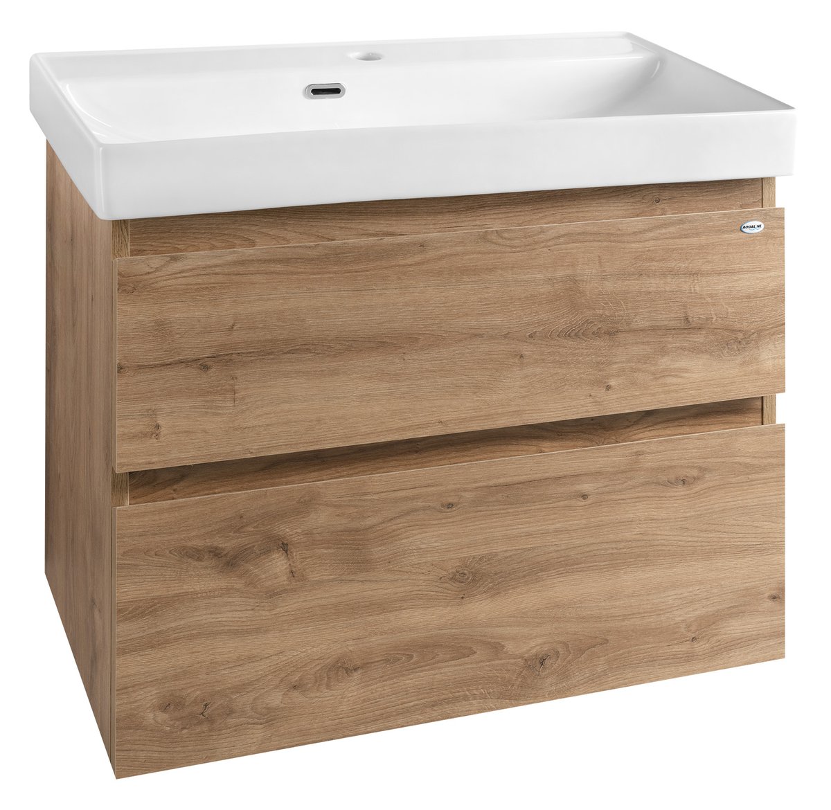 Aqualine ALTAIR umyvadlová skříňka 76x60x37cm, dub emporio