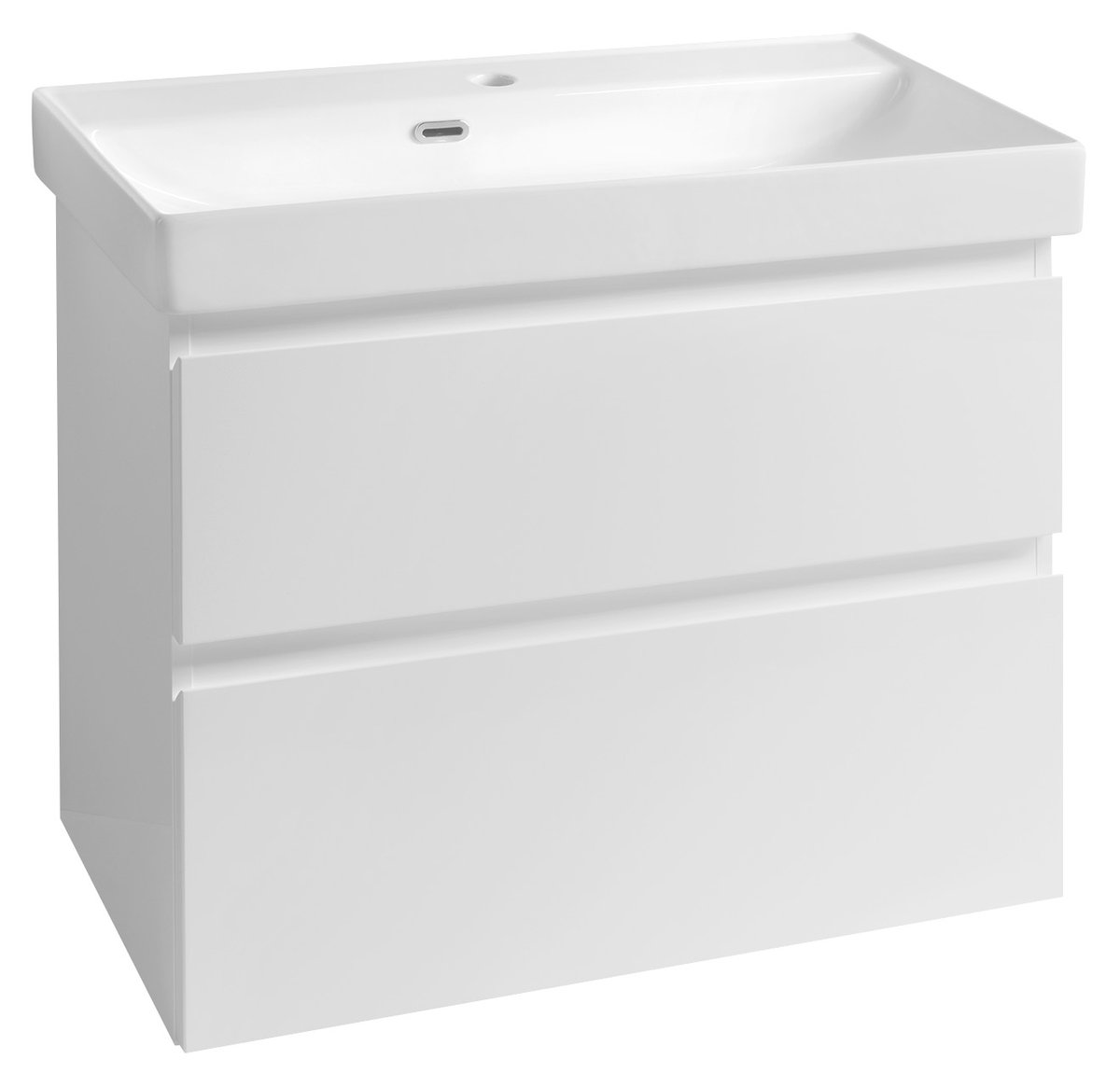 Aqualine ALTAIR umyvadlová skříňka 76x60x37cm, bílá