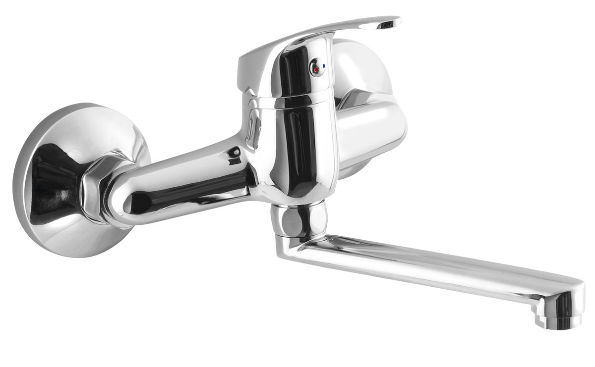 Aqualine AQUALINE 35 nástěnná baterie, ramínko ploché 160mm, chrom