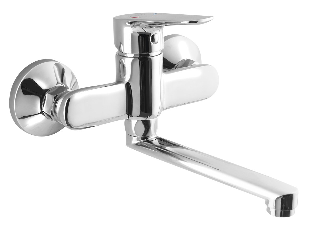 Aqualine LOTTA nástěnná baterie, ramínko ploché 160mm, chrom