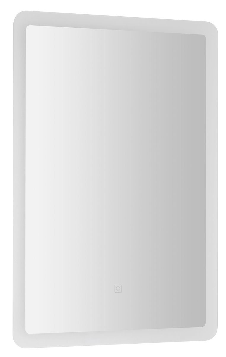Aqualine FAGO zrcadlo s LED osvětlením 50x70cm, dotykový senzor, stmívatelné