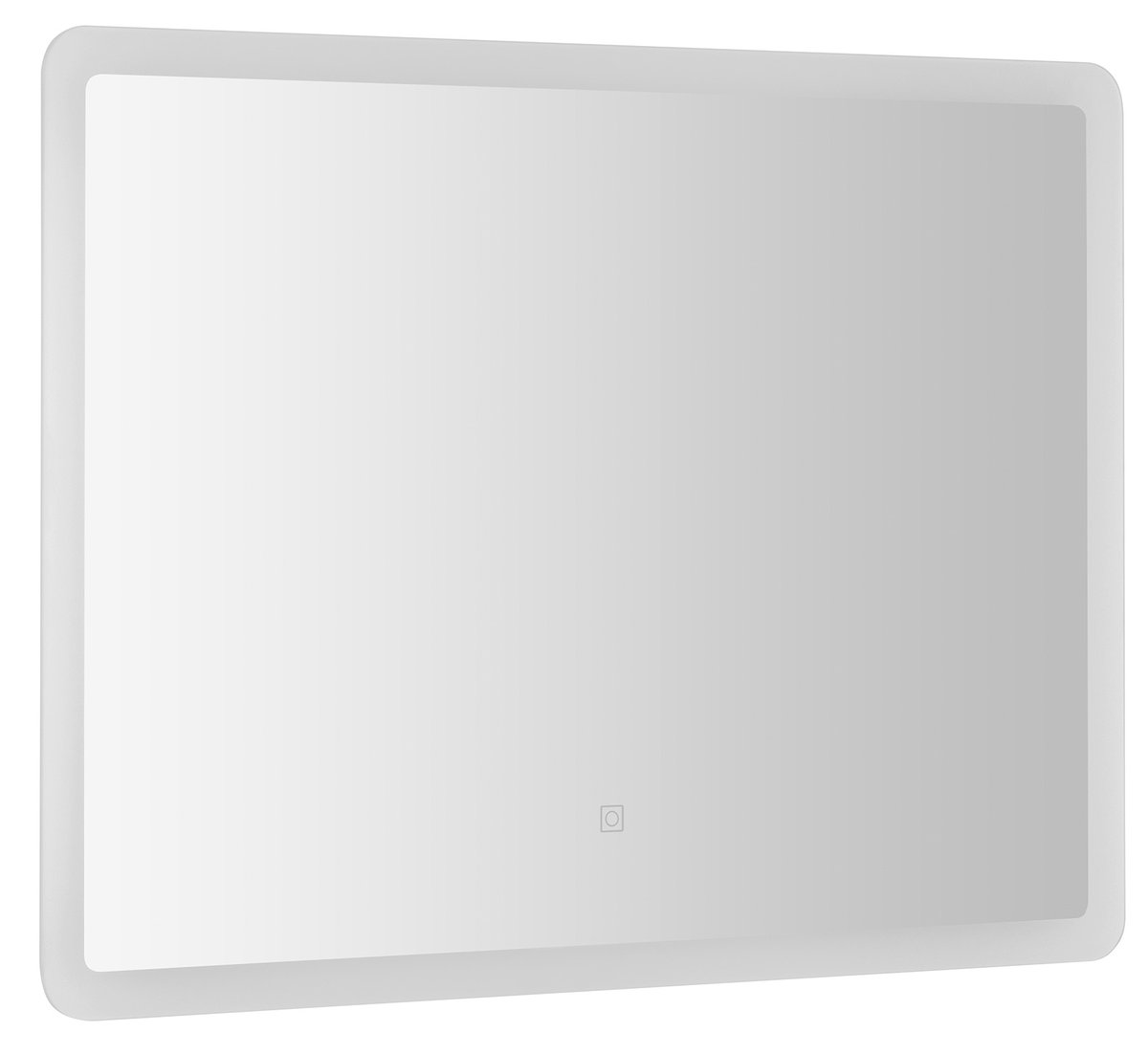 Aqualine FAGO zrcadlo s LED osvětlením 80x60cm, dotykový senzor, stmívatelné