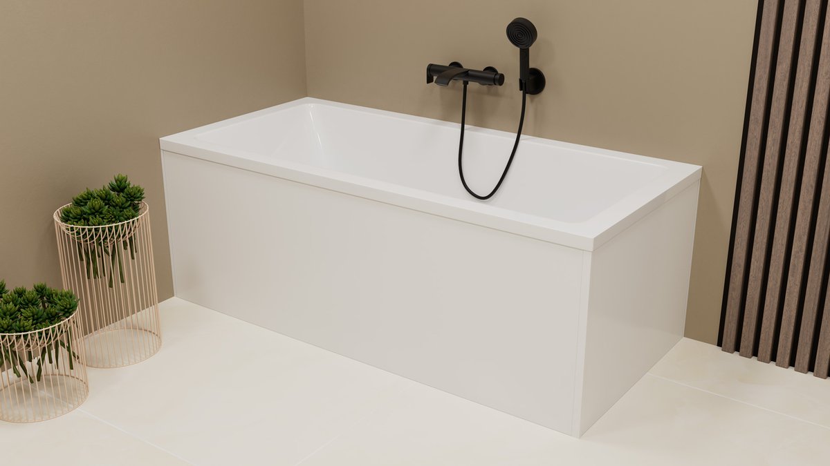 Polysan UNIVERSAL rohový panel 170x80x59cm, L/R, panel vany v koupelně