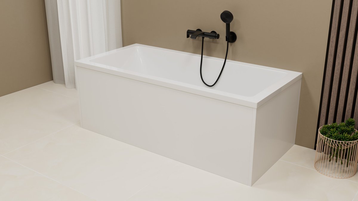 Polysan UNIVERSAL U panel 90x200x90x59cm, panel vany v koupelně