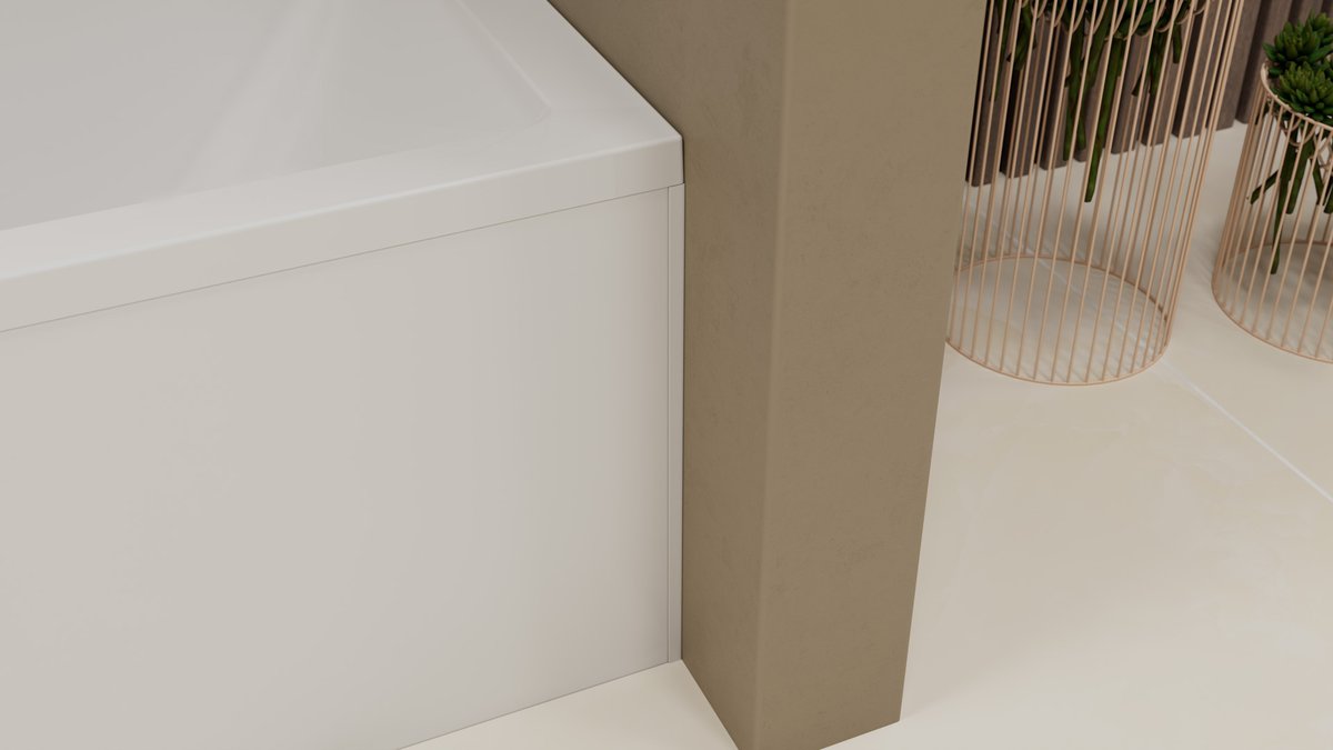 Polysan UNIVERSAL NIKA panel 160x52cm, panel vany v koupelně