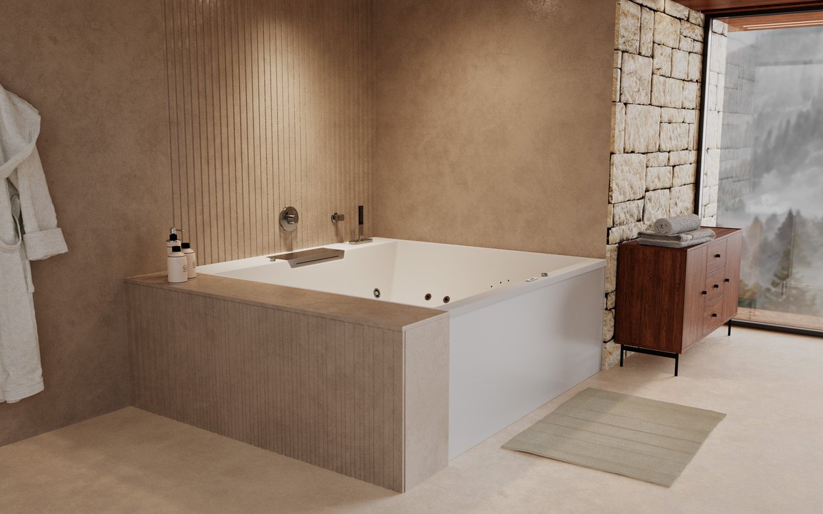 Polysan UNIVERSAL NIKA panel 175x64cm, vana v koupelně