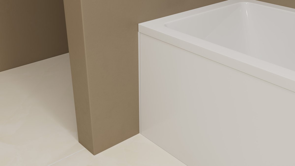 Polysan UNIVERSAL NIKA panel 180x59cm, boční panel u vany