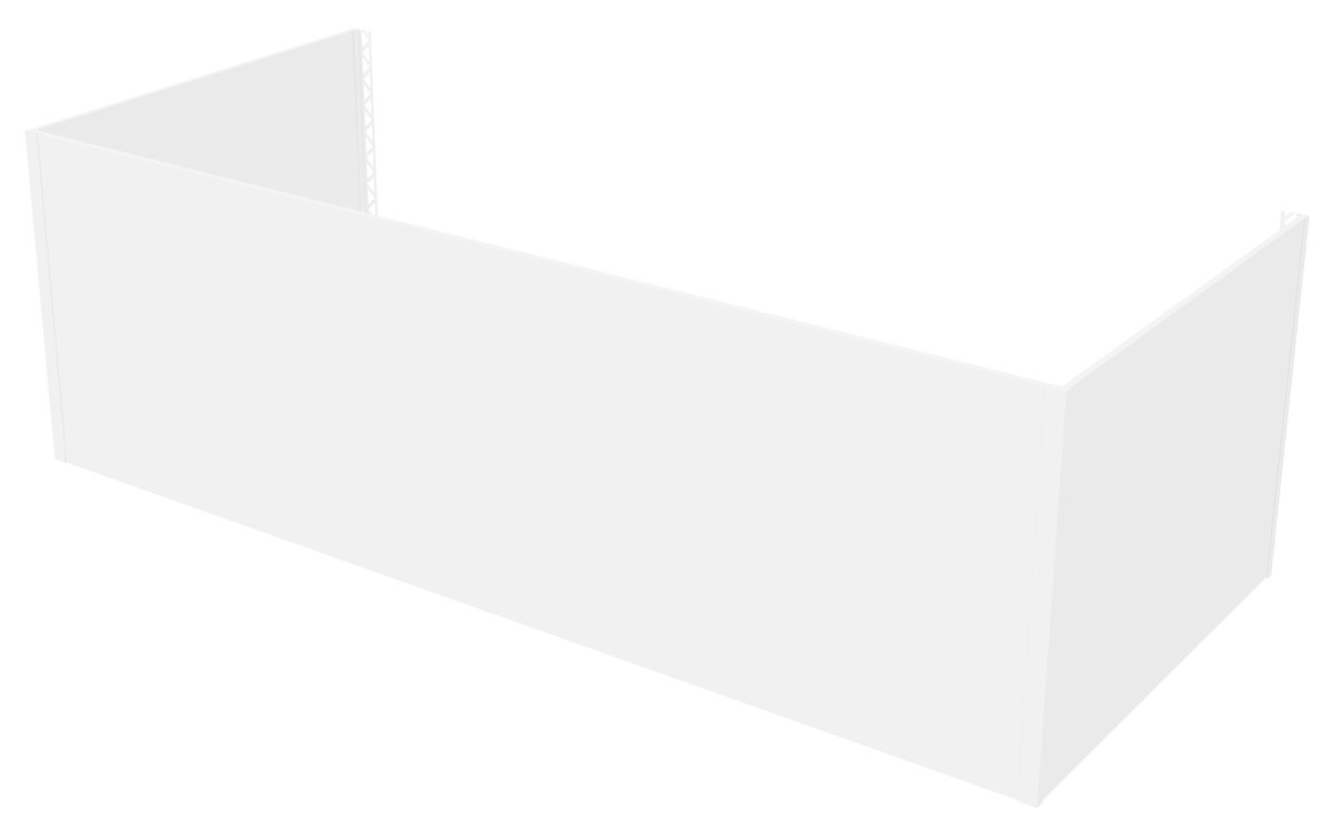 Polysan UNIVERSAL U panel 80x120x80x52cm