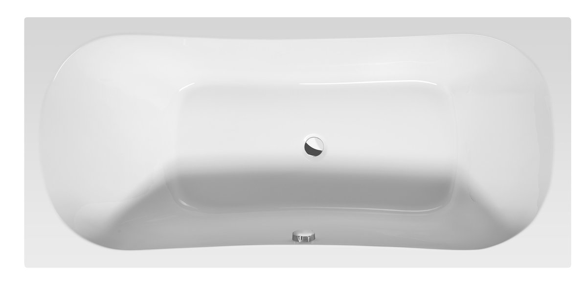 Aqualine JIZERA vana 180x80x39cm, bílá