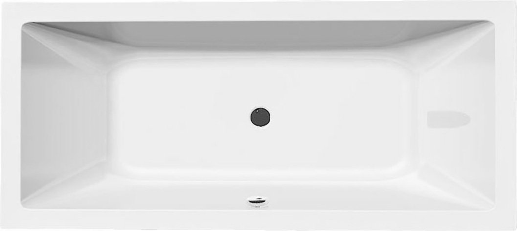 Aqualine NISA obdélníková vana 180x80x42cm, bílá