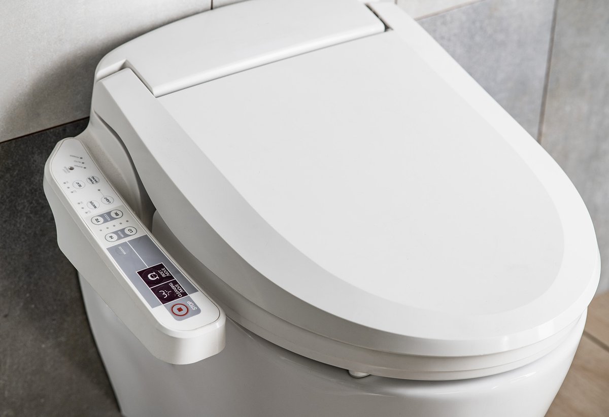 Aqualine BLOOMING EKO elektronický bidet, na závěsném WC