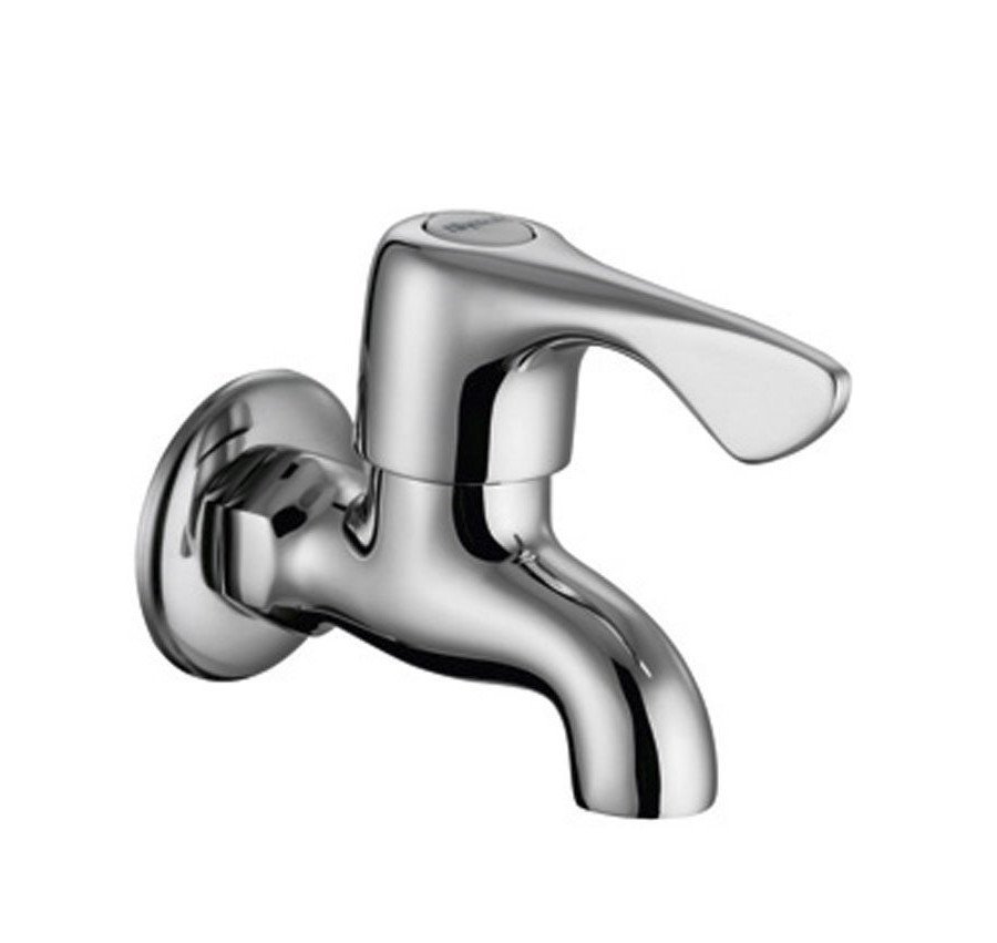 Aqualine Nástěnný kulový ventil 1/2", krátký, chrom