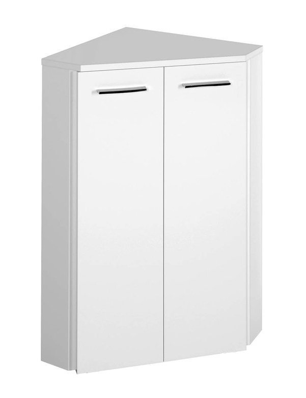 Aqualine ZOJA/KERAMIA FRESH skříňka rohová 35x78x35cm, bílá
