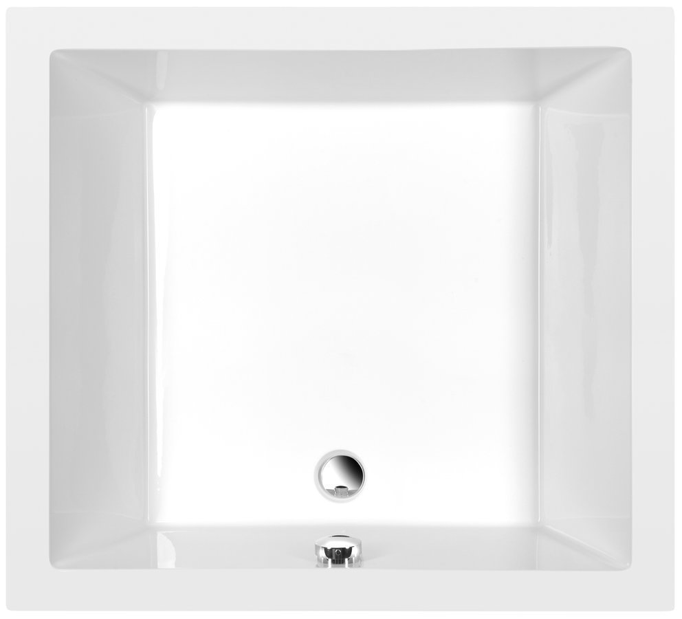Polysan DEEP hluboká sprchová vanička, obdélník 100x90x26cm, bílá