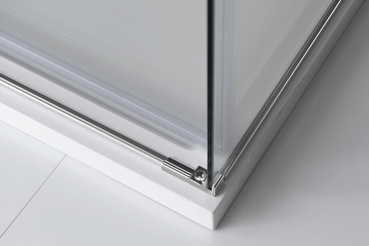 Polysan ALTIS obdélníkový sprchový kout 1400x800 mm, L/P varianta, detail dolního rohu